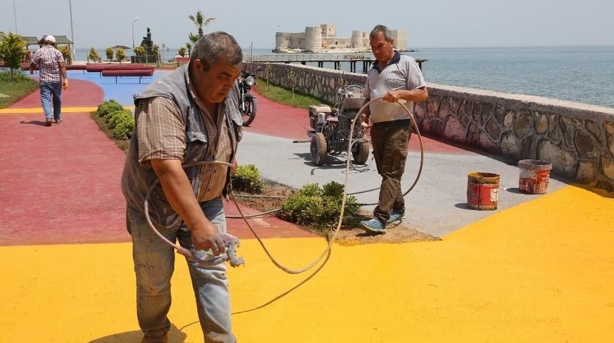 Kızkalesi’nde sezon hazırlıkları başladı