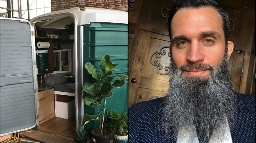 Seyyar tuvalette yaşıyor diye herkes dalga geçti ama siz bir de içini görün! 