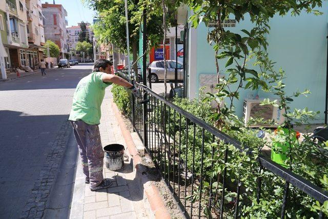 Muhtarlık binaları belediye ile yenilendi