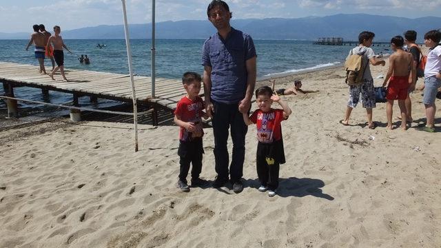 Edremit Körfezi nde sıcaklıklar arttı, deniz sezonu açıldı 1