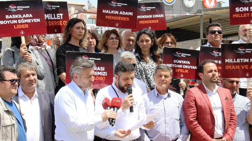Aydın AK Parti; &ldquo;Darbecilere en sert cevabı milli irade verdi&rdquo;