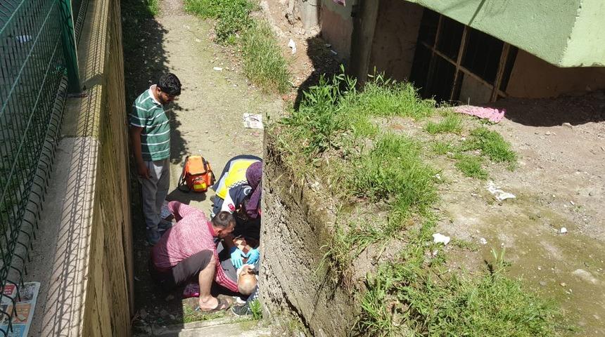Yolu kısaltmak isterken hastanelik oldu