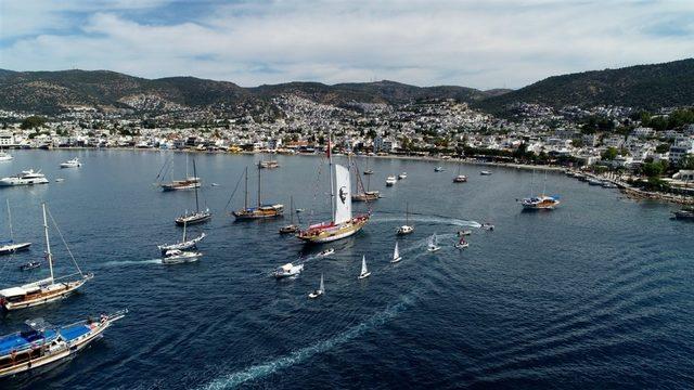 STS Bodrum’u coşku ile karşıladılar