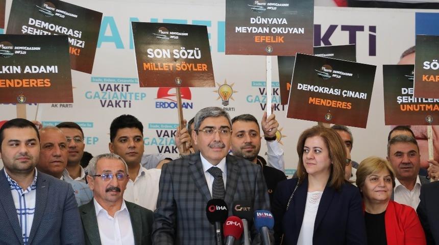 AK Parti Gaziantep Teşkilatından 27 Mayıs açıklaması