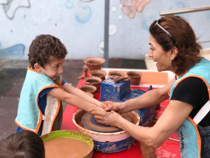 Maltepeli çocukların çömlek keyfi G2