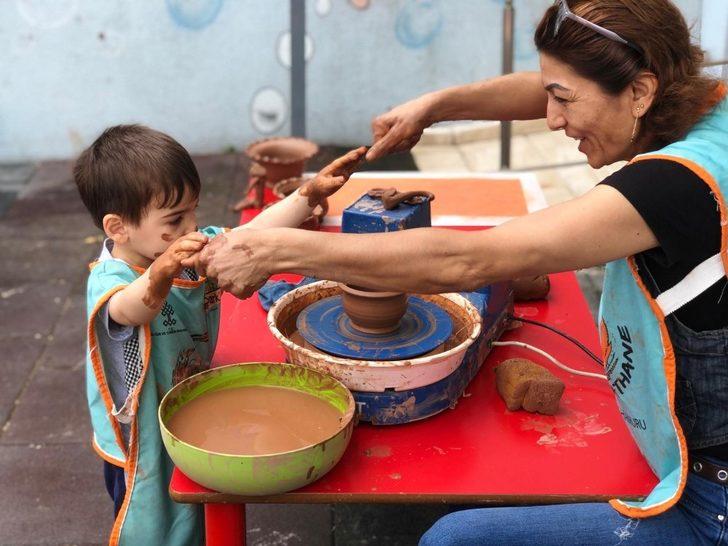 Maltepeli çocukların çömlek keyfi G3