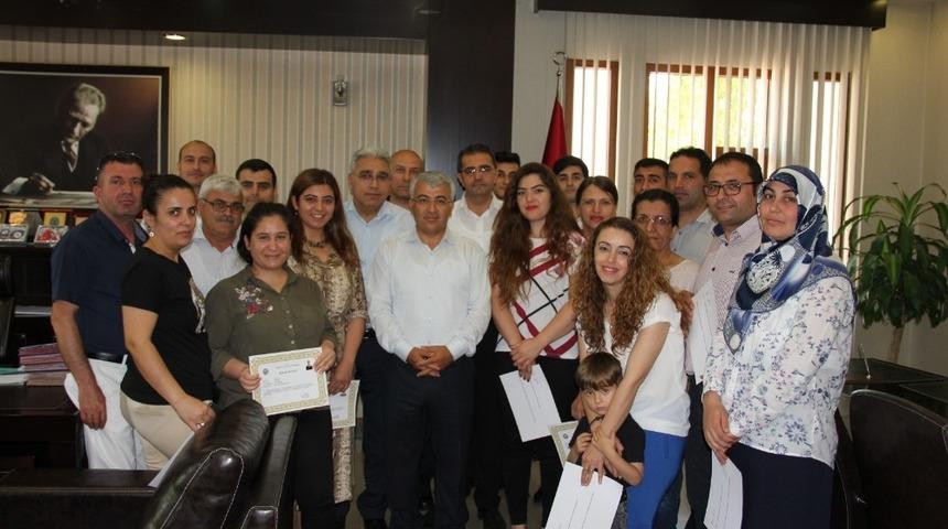 Kaymakam&rsquo;dan N&uuml;fus M&uuml;d&uuml;rl&uuml;ğ&uuml; personeline başarı belgesi
