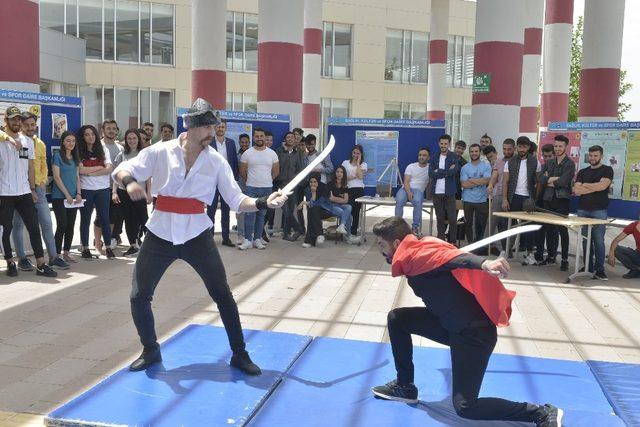 KMÜ’de Geleneksel Türk Sporları tanıtıldı