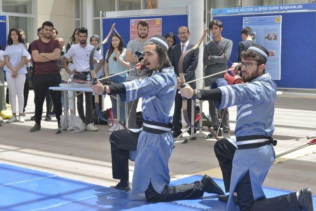 KMÜ’de Geleneksel Türk Sporları tanıtıldı