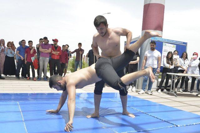 KMÜ’de Geleneksel Türk Sporları tanıtıldı