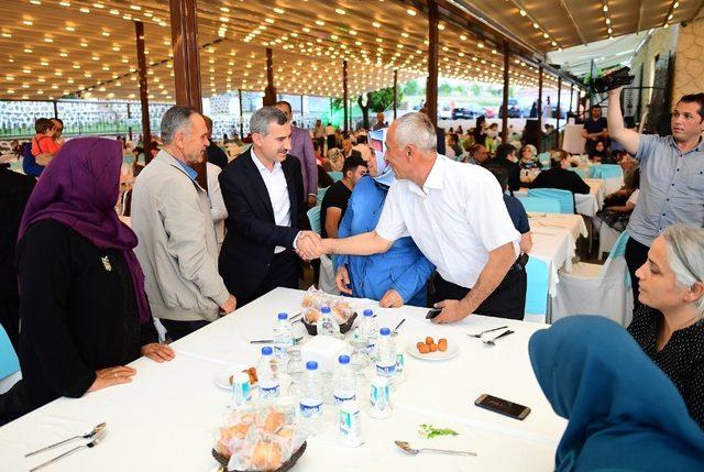 Yeşilyurt’ta şehit aileleri ve gaziler onuruna iftar yemeği