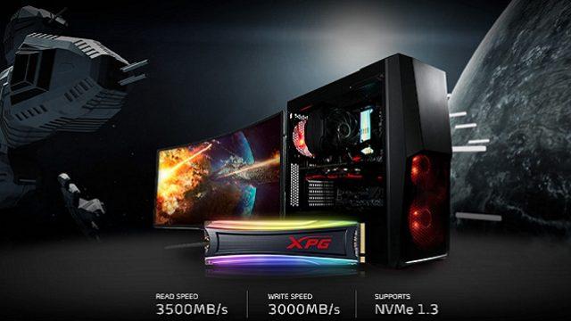 ADATA’dan oyuncular için yeni SSD: XPG SPECTRIX S40G RGB
