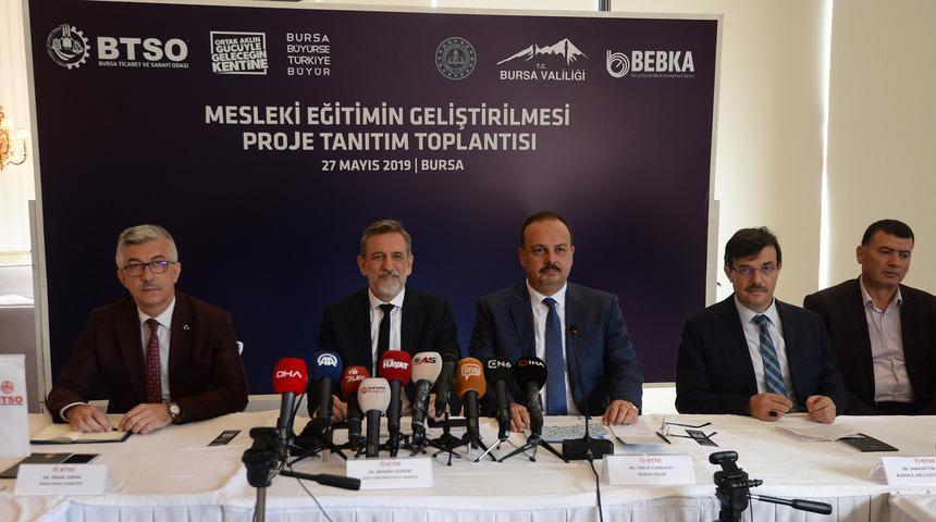 Mesleki Eğitim Geliştirilmesi Projesi, 14 okulda uygulanmaya başlıyor