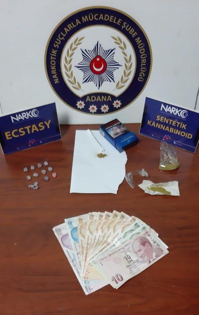 Adana’da uyuşturucu sattığı öne sürülerek yakalanan zanlı tutuklandı