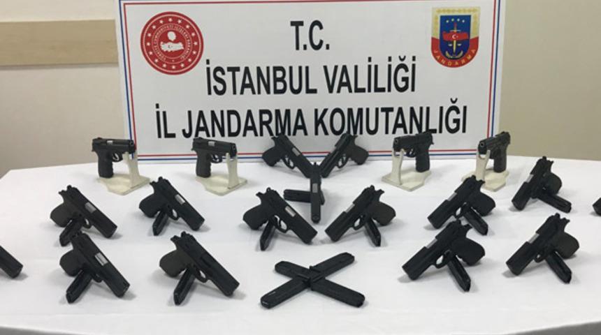 Suç örgütlerine giden kaçak silahlara operasyon
