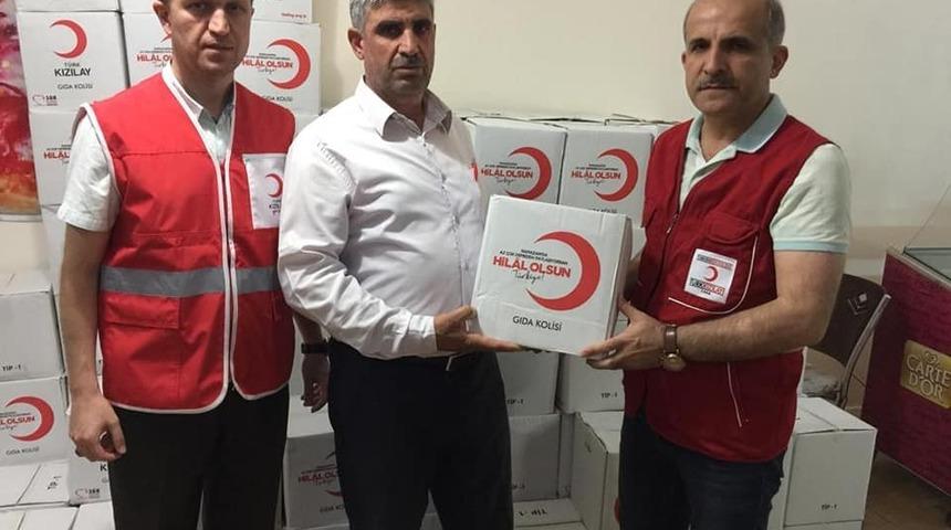 T&uuml;rk Kızılayı şehit yakınları ve gazileri unutmadı