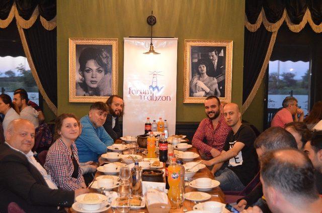 Forum Trabzon AVM’den basına iftar yemeği