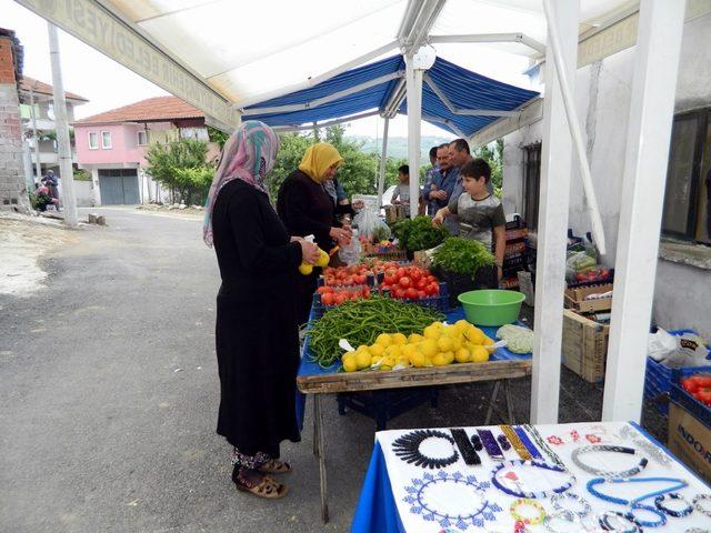 Mürsel Mahallesine organik pazar