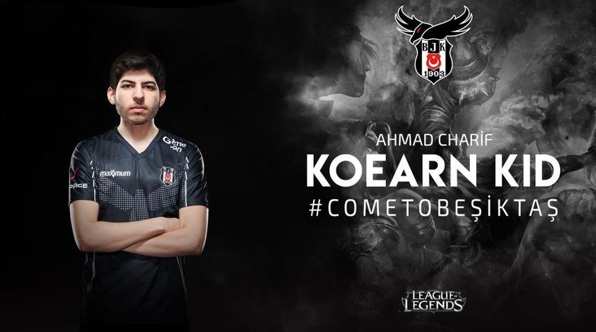 Beşiktaş Esports League of Legends takımının orta koridoru Koearn Kid’e emanet