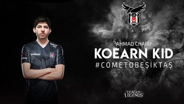 Beşiktaş Esports League of Legends takımının orta koridoru Koearn Kid’e emanet