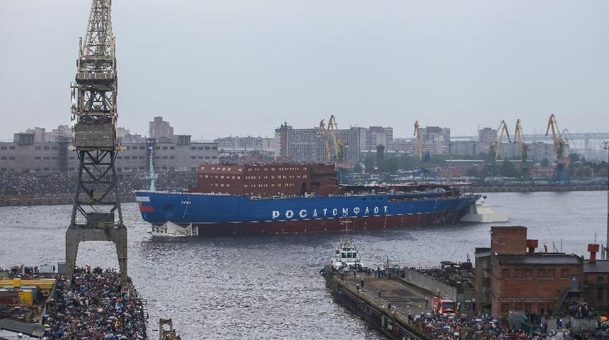 Genişletilmiş n&uuml;kleer enerjili buzkıran filosu, Kuzey Denizi g&uuml;zergah taşımacılığına g&uuml;&ccedil; katıyor