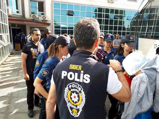 Ankara'da sahte vize operasyonunda 87 şüpheli adliyede