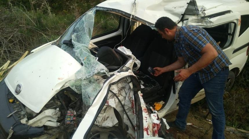 Beton mikseri ile hafif ticari ara&ccedil; &ccedil;arpıştı, 1 kişi &ouml;ld&uuml;