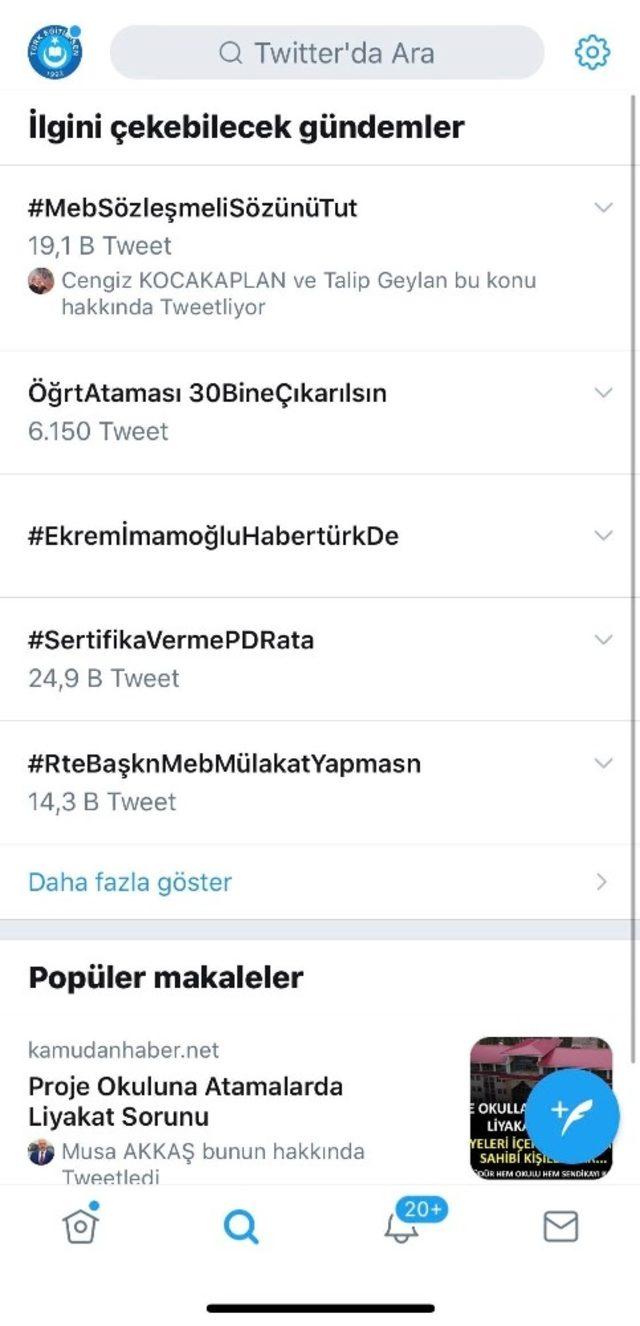 Eğitim-Sen Başkanı Geylan, sözleşmeli öğretmenlere verilen sözlerin tutulmasını istedi