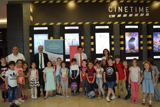 Yalova’da bin 480 öğrenci sinema ile buluştu