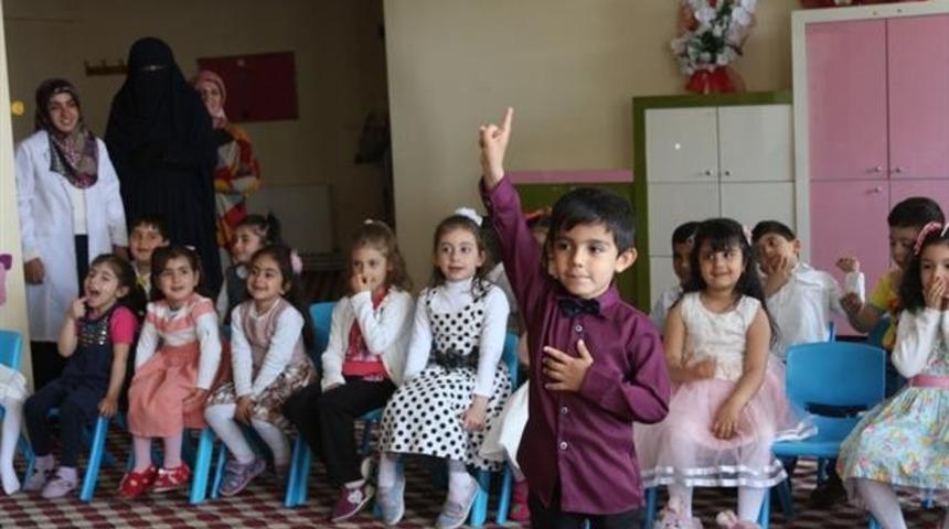 Kur&rsquo;an Kursunda yıl sonu programı d&uuml;zenlendi