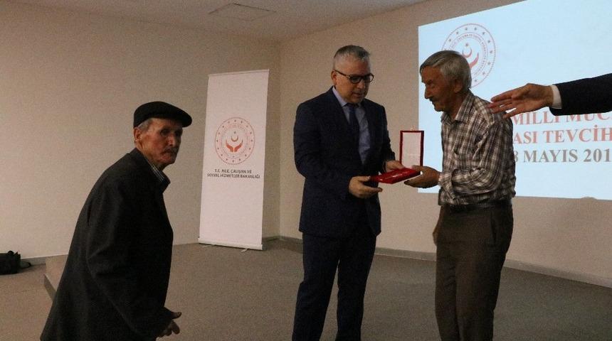 Niğde&rsquo;de 39 Kıbrıs gazisine Madalya verildi