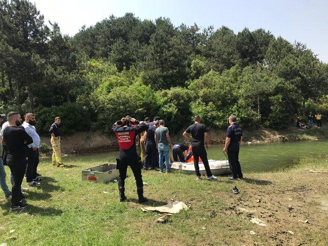 Alibeyköy Barajı'na giren 2 çocuk kayboldu (1)