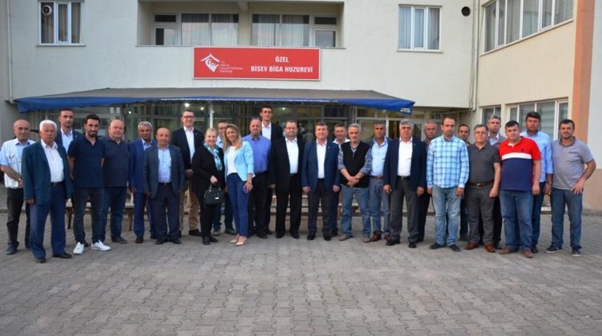 Biga Şof&ouml;rler ve Otomobilciler Odasından iftar