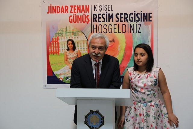 Mızraklı, sanat galerisini yeniden hizmete açtı