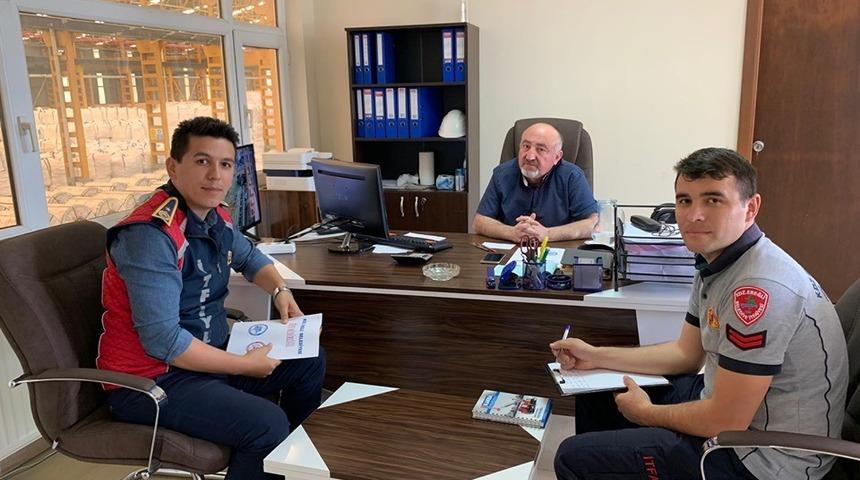 İtfaiye fabrikaları bilgilendiriyor