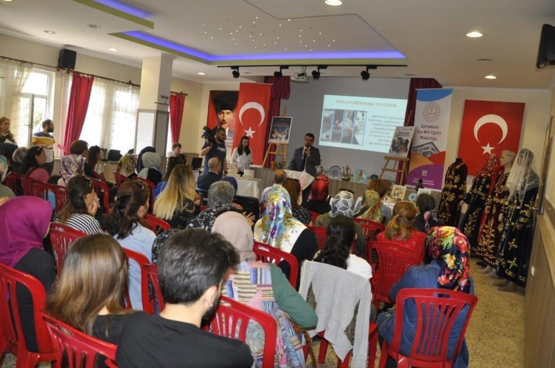 Safranbolu&rsquo;da ustalar kursiyerlerle buluştu