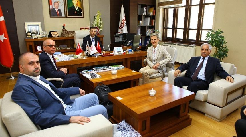 Avusturya Büyükelçisi Tılly, SERKA’yı ziyaret etti