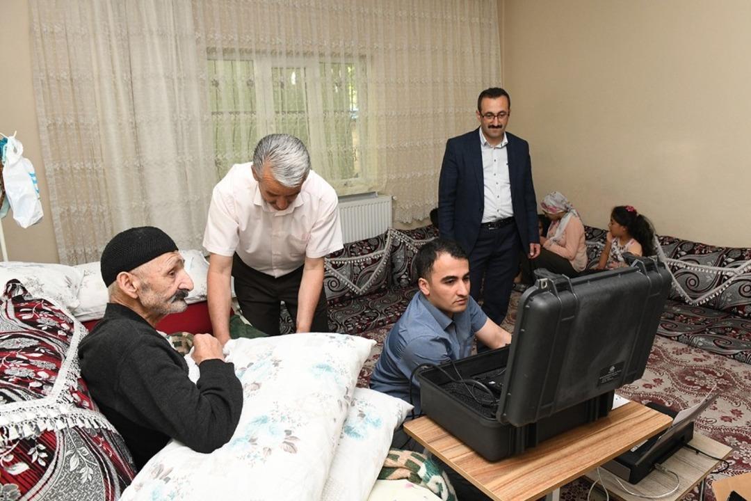 &Ccedil;atak&rsquo;ta &lsquo;Gezici Kayıt Terminali&rsquo; uygulaması