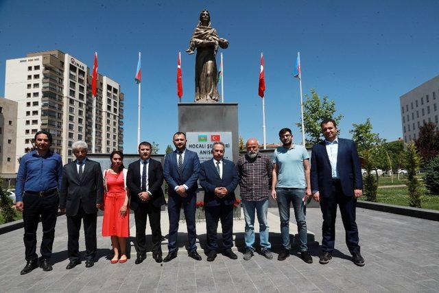 Talas’ta Azerbaycan Bağımsızlık Günü kutlaması