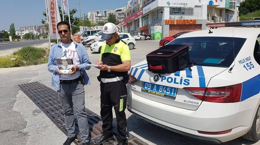 Kuşadası&rsquo;nda motosiklet denetimi