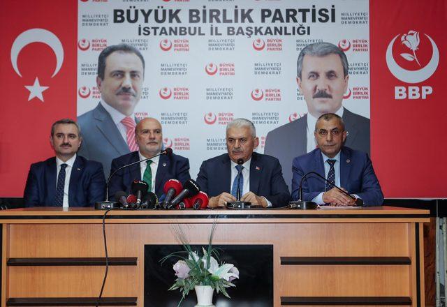 Yıldırım: Benim değerlerimle Büyük Birlik Partisi'nin değerleri arasında bir fark yok