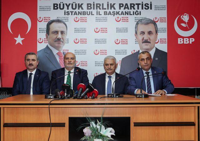 Yıldırım: Benim değerlerimle Büyük Birlik Partisi'nin değerleri arasında bir fark yok