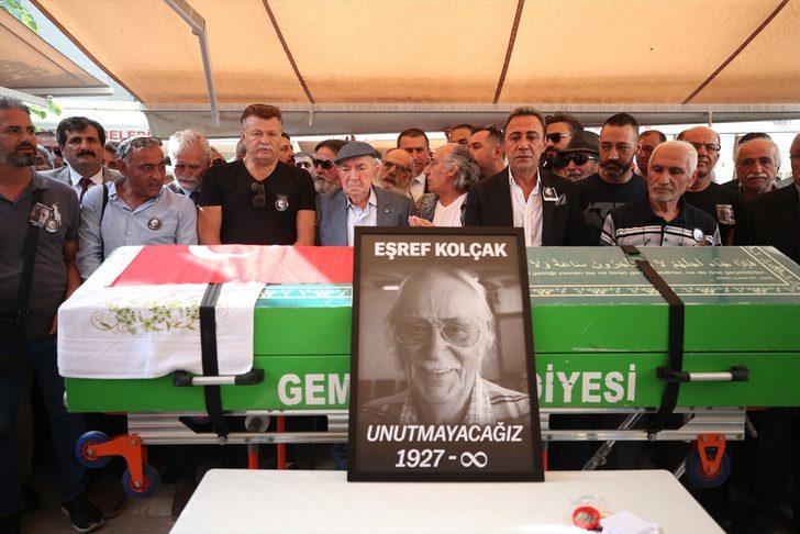 Eşref Kolçak son yolculuğuna uğurlandı G5