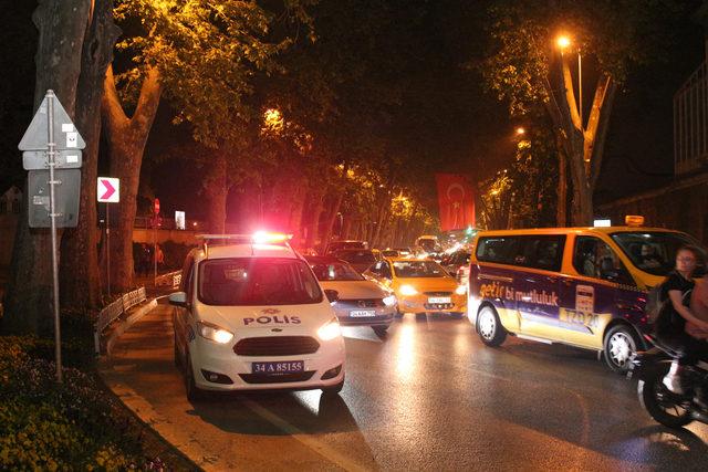 Beşiktaş'ta motosiklet kazası: 2 Yaralı