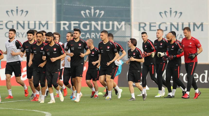 A Milli Futbol Takımı'nda hazırlıklar sürüyor