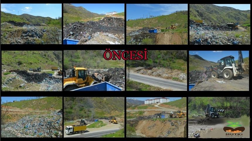 Mutki’deki çöpler BİKA tesislerine gönderildi