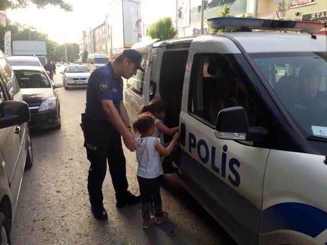 Sincan’da polis iki çocuk buldu