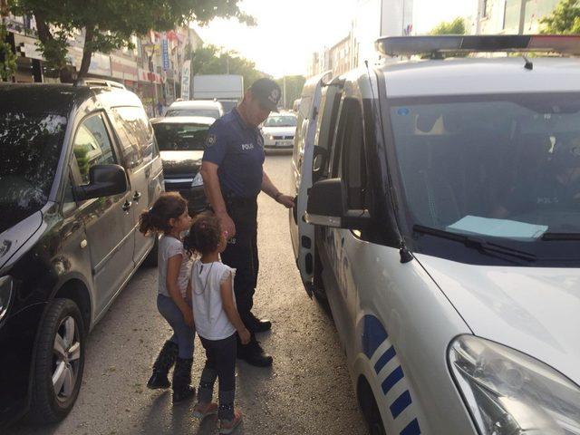 Sincan’da polis iki çocuk buldu