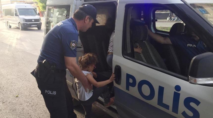 Sincan&rsquo;da polis iki &ccedil;ocuk buldu