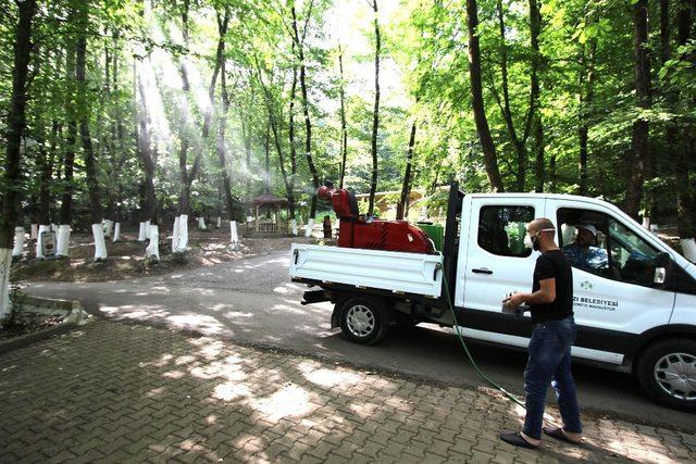 Akyazı Belediyesi’ne yeni ilaçlama makinesi